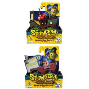 Spongebob Movie Bikini Bottom Boaters Set Rev To Race Gary and Mr Krabs Cars New